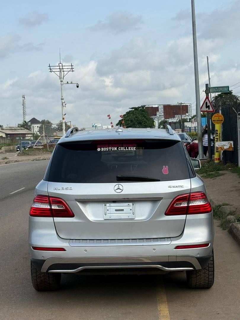2012 Mercedes Benz ML350 4matic