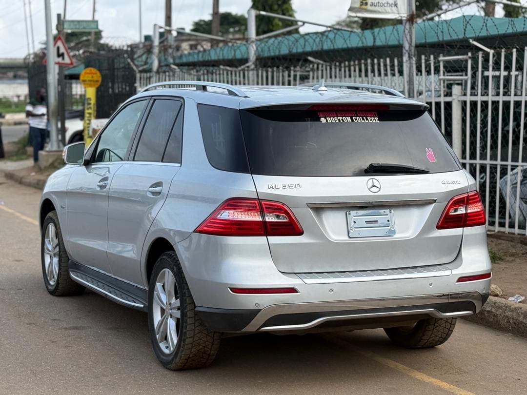 2012 Mercedes Benz ML350 4matic