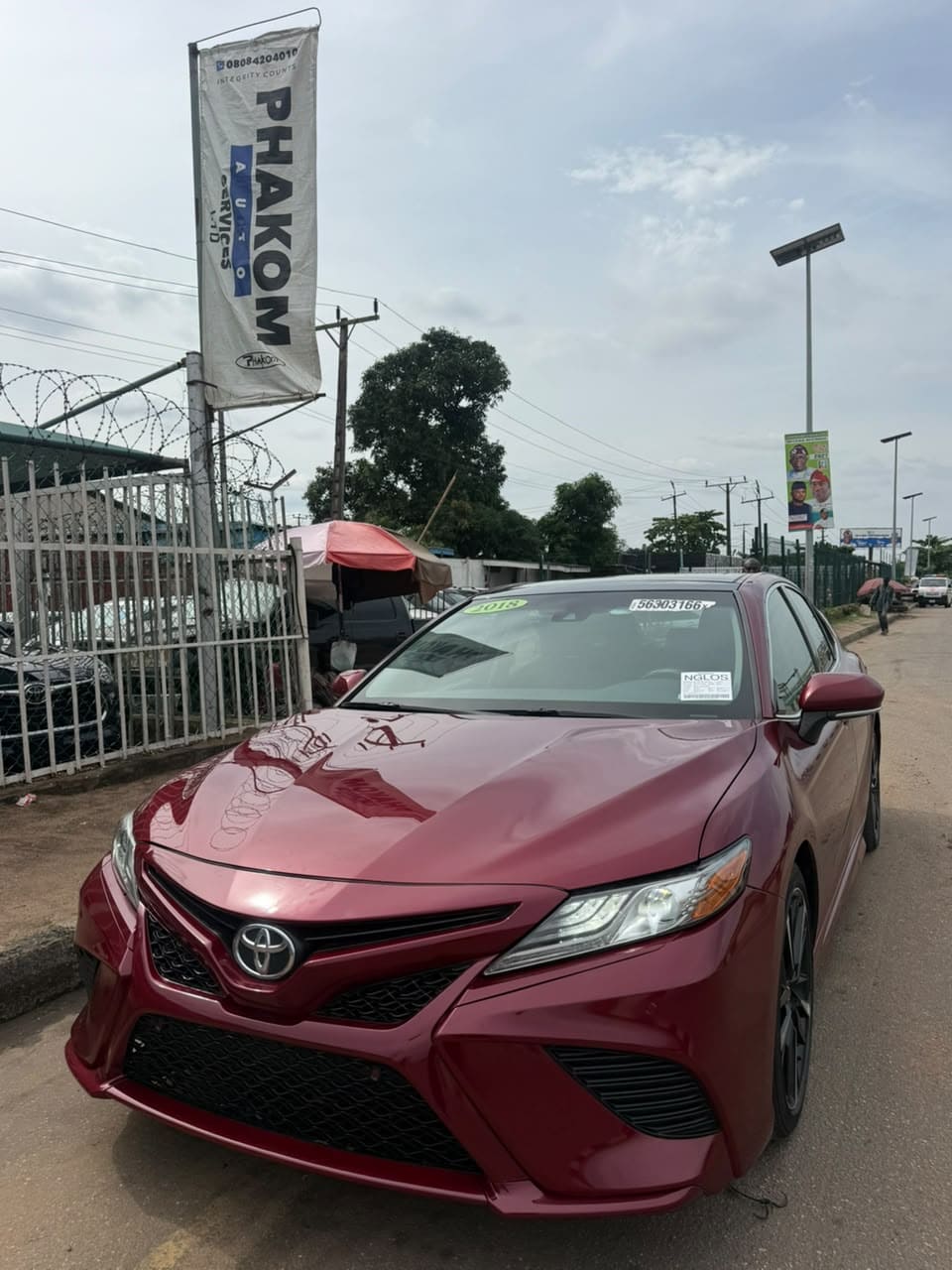 
								US 2018 Toyota Camry XSE full									